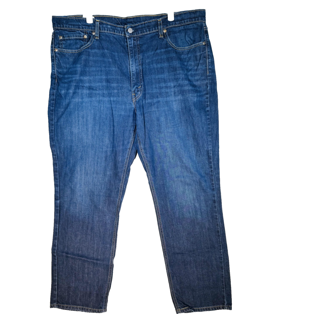 Levi's 541 Men's Jeans 40x32 Blue Denim Athletic Fit Tapered Leg Stretch Zip Fly
